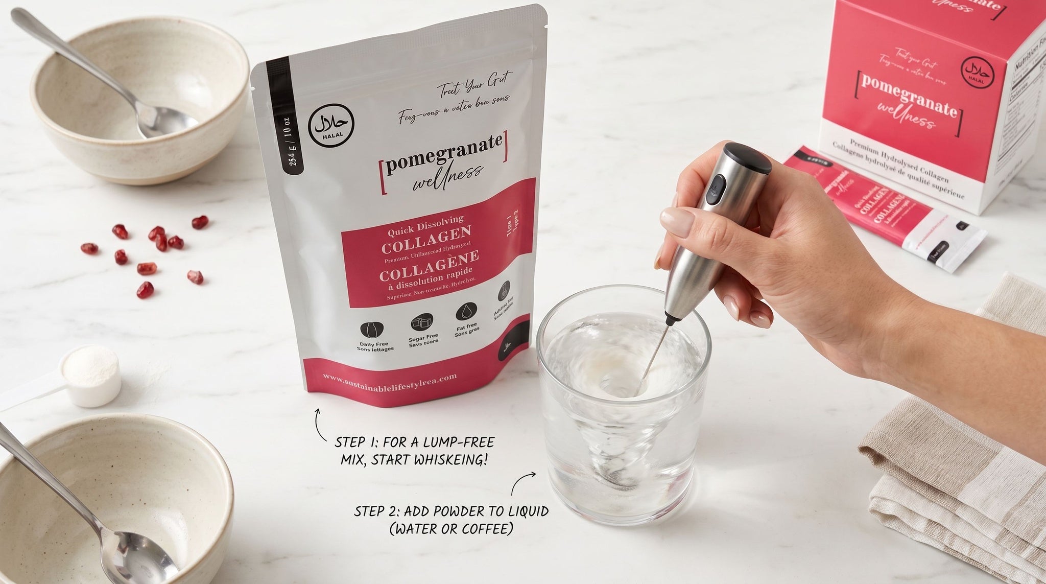 How to Mix Collagen Smoothly Every Time